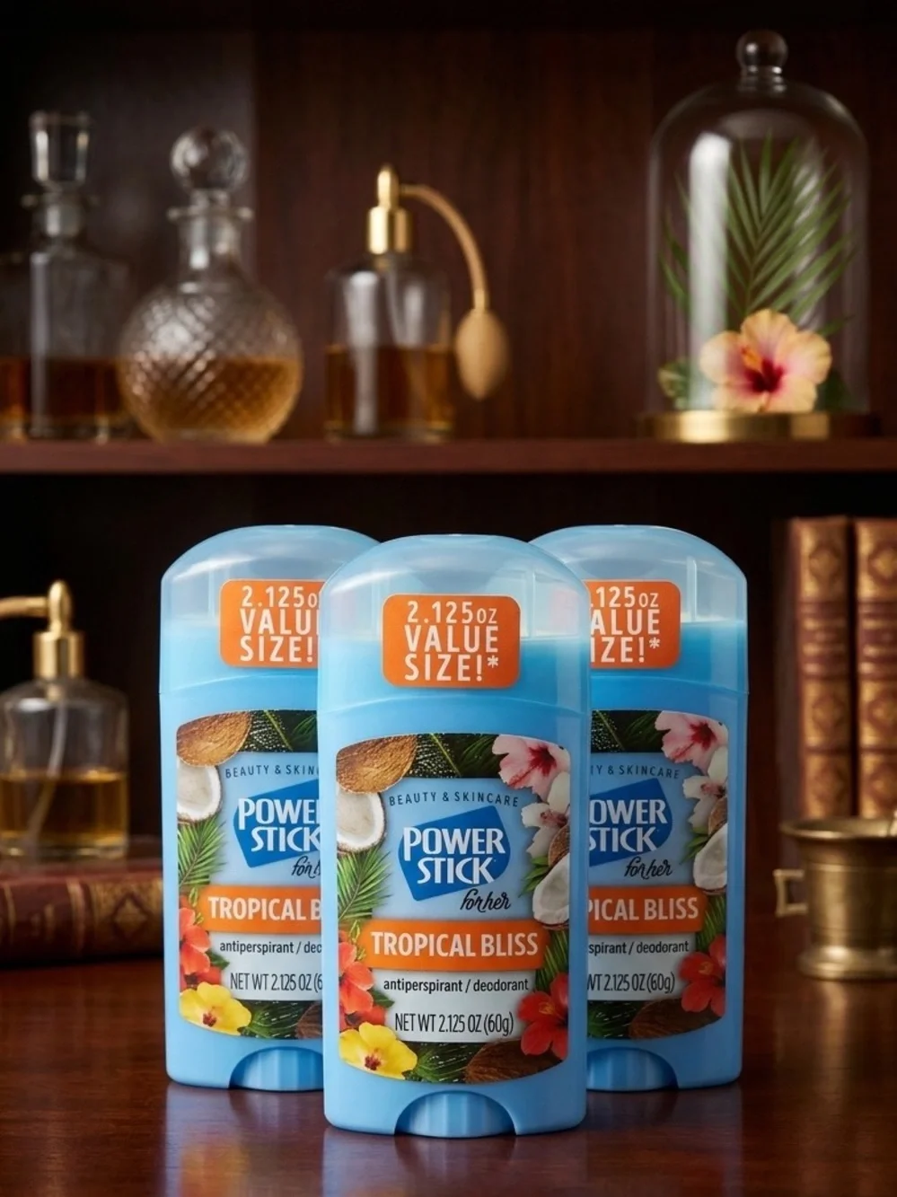 Tropical Bliss Antiperspirant Deodorant - Blue